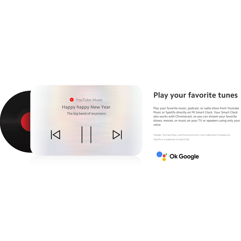 ساعت-رومیزی-هوشمند-شیائومی-مدل-Xiaomi-Mi-Smart-Clock ساعت رومیزی هوشمند شیائومی مدل Xiaomi Mi Smart Clock