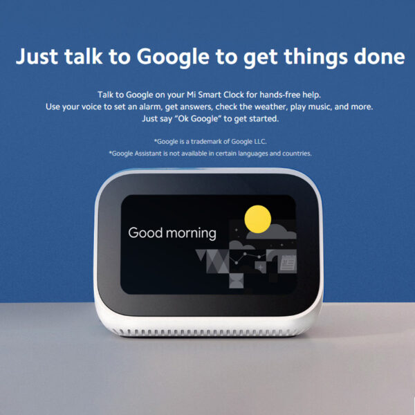 ساعت رومیزی هوشمند شیائومی مدل Xiaomi Mi Smart Clock