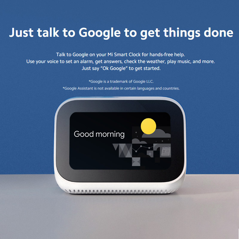 ساعت-رومیزی-هوشمند-شیائومی-مدل-Xiaomi-Mi-Smart-Clock ساعت رومیزی هوشمند شیائومی مدل Xiaomi Mi Smart Clock