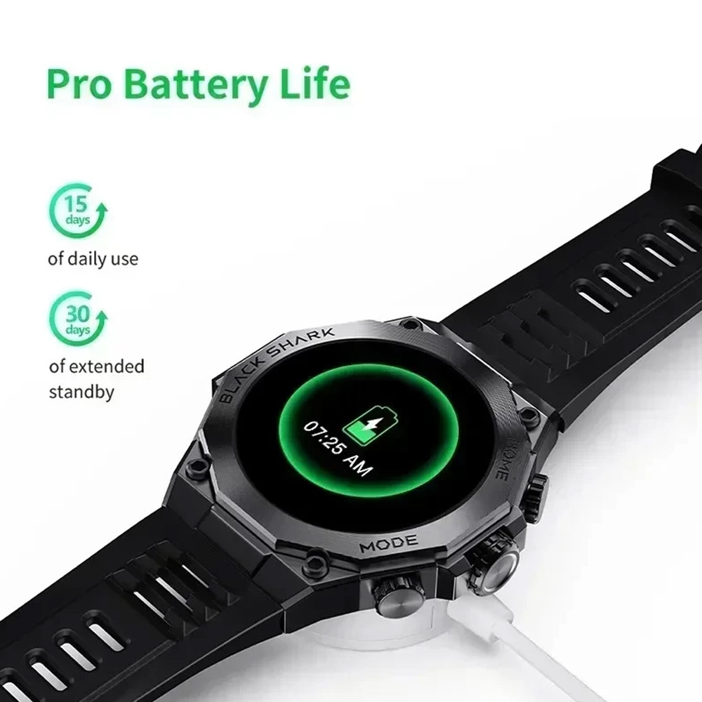 ساعت-هوشمند-بلک-شارک-Black-Shark-S1-Pro-Smart-Watch-Global-Version ساعت هوشمند بلک شارک Black Shark S1 Pro Smart Watch Global Version