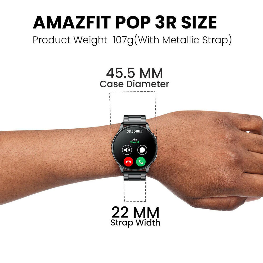 ساعت هوشمند شیائومی مدل Amazfit Pop 3R