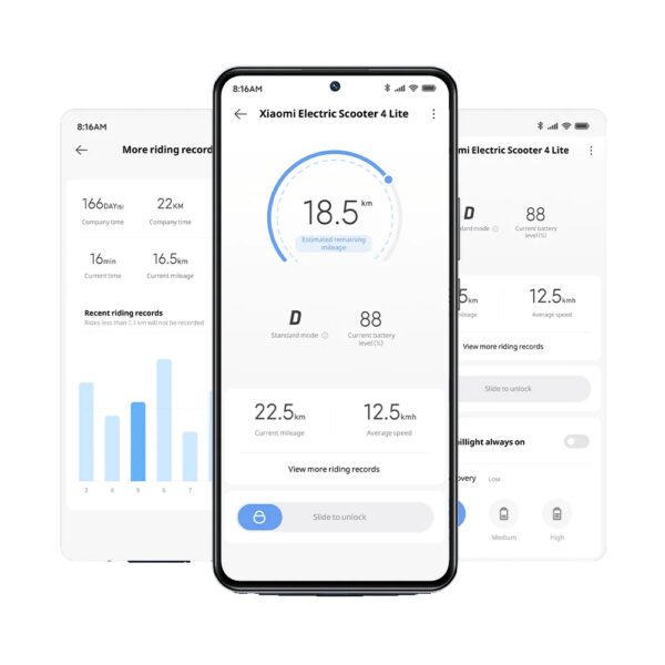 اسکوتر برقی شیائومی مدل Xiaomi Electric Scooter 4 Lite