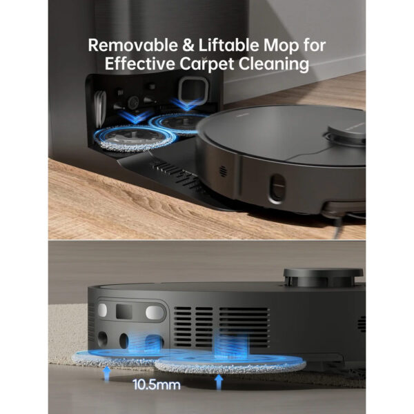 جارو رباتیک هوشمند شیائومی مدل Dreame X40 Ultra Robot Vacuum
