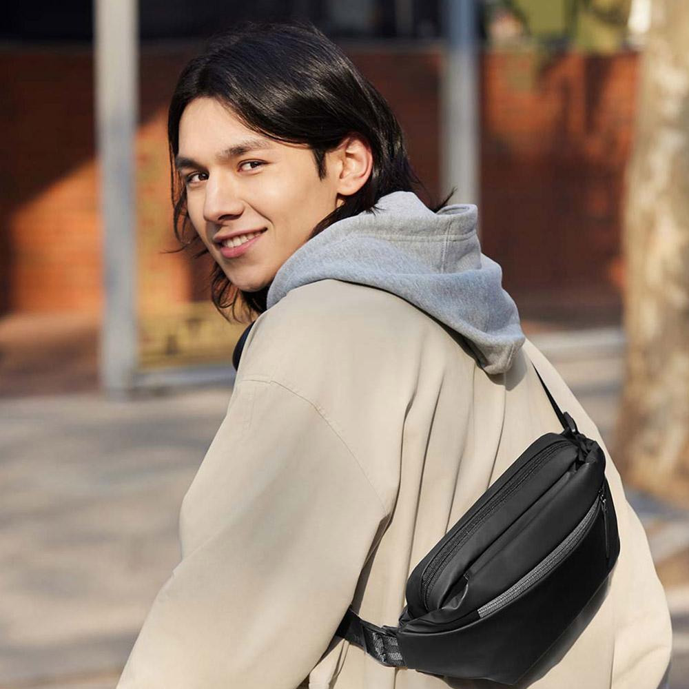 کیف-کمری-شیائومی-Mijia-Multifunctional-Sports-and-Leisure-Chest-Bag-MJXB01RM کیف کمری شیائومی Mijia Multifunctional Sports and Leisure Chest Bag MJXB01RM