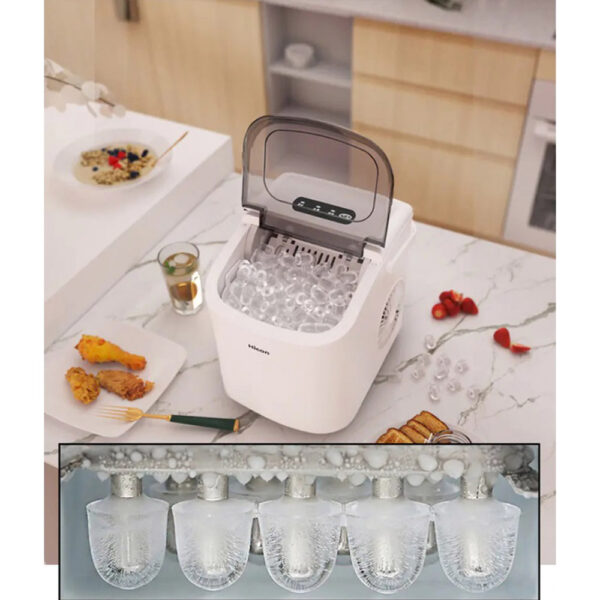 یخ ساز قابل حمل Hicon مدل Hicon Portable Automatic Ice Maker HZB-16MT