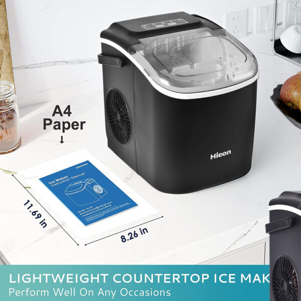یخ ساز قابل حمل Hicon مدل Hicon Portable Automatic Ice Maker HZB-16MT
