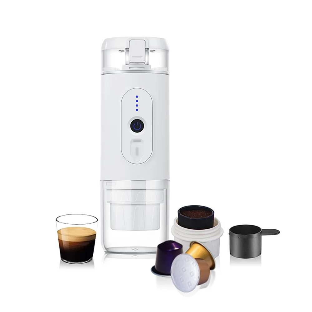 دستگاه-اسپرسو-ساز-شارژی-قابل-حمل-Mini-Electric-Espresso-Maker-CF-1801BGC دستگاه اسپرسو ساز شارژی قابل حمل Mini Electric Espresso Maker CF-1801BGC