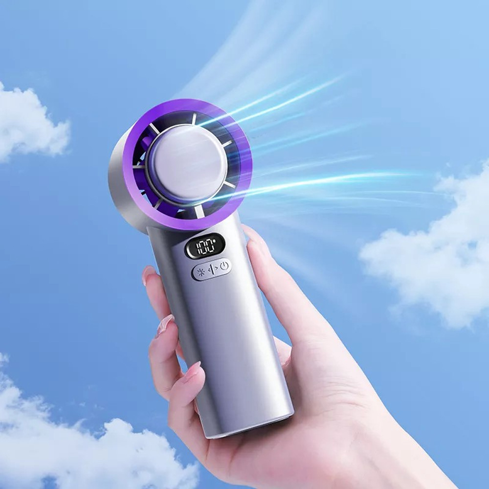 پنکه-دستی-مدل-High-Speed-Refrigeration-Mini-Handheld-Fan-M57 پنکه دستی مدل High Speed Refrigeration Mini Handheld Fan M57