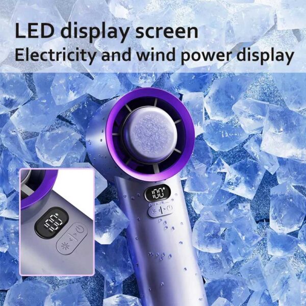 پنکه دستی مدل High Speed Refrigeration Mini Handheld Fan M57