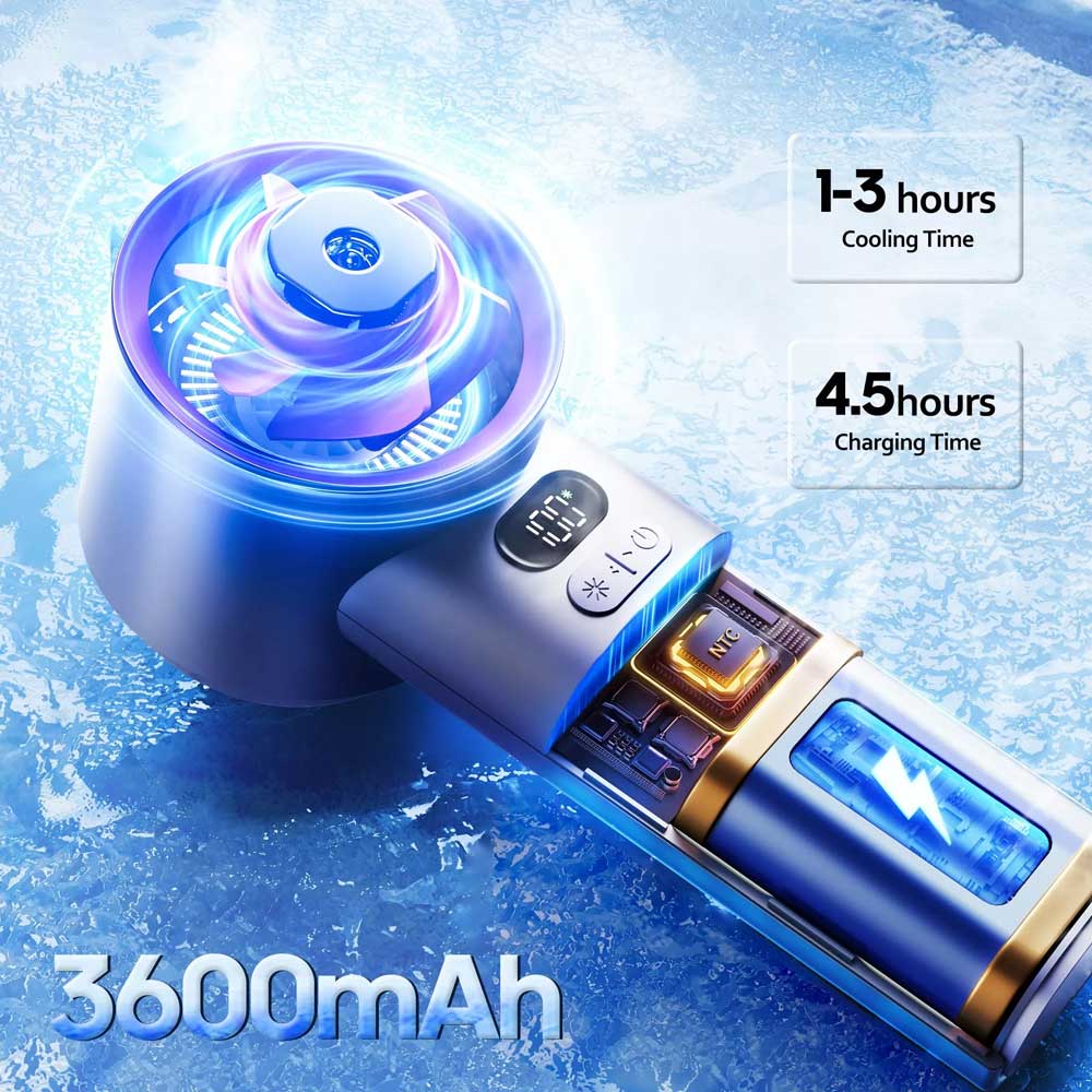 پنکه-دستی-مدل-High-Speed-Refrigeration-Mini-Handheld-Fan-M57 پنکه دستی مدل High Speed Refrigeration Mini Handheld Fan M57