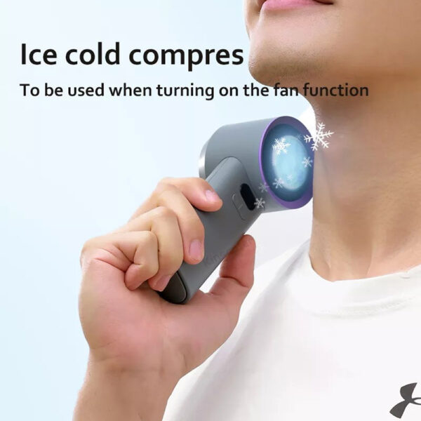 پنکه دستی مدل High Speed Refrigeration Mini Handheld Fan M57