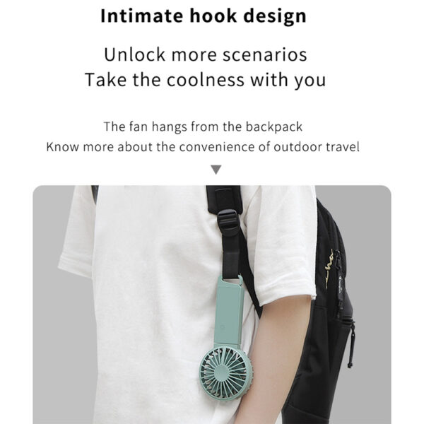 پنکه دستی مدل Xiaomi Youpin VH F16 JU Double Fan Blade Handheld Electric Fan