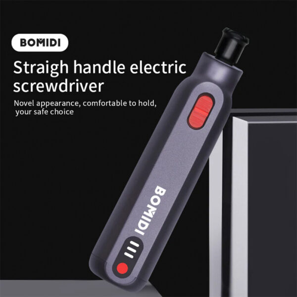 پیچ گوشتی شارژی 10 عددی Ratchet Screwdriver 10 Pcs Bomidi ESS01