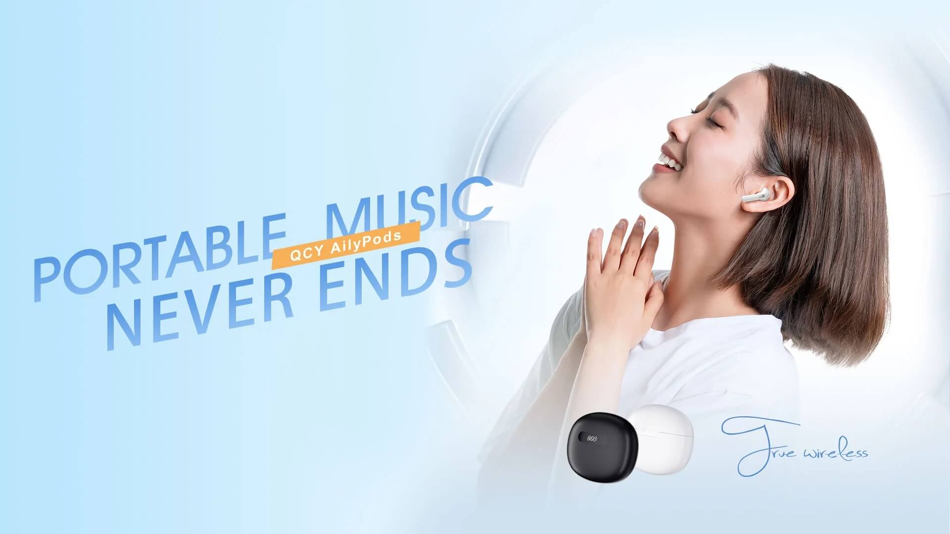 هندزفری بلوتوثی شیائومی مدل Qcy T20 AilyPods Neo