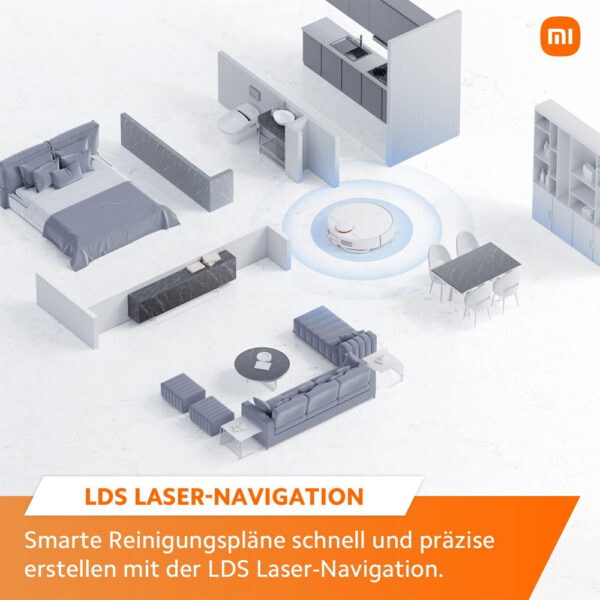ربات جاروبرقی شیائومی مدل Xiaomi S12 Robot Vacuum Cleaner
