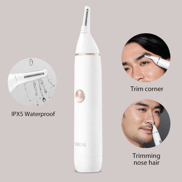 مو زن گوشی و بینی سوکاس شیائومی SOOCAS N1 Electric Nose Hair Trimmer
