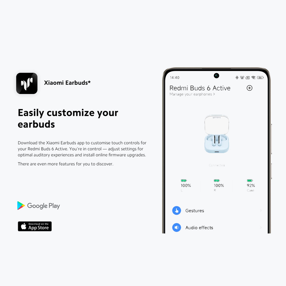 هندزفری-بی-سیم-Redmi-Buds-6-Active هندزفری بی سیم Redmi Buds 6 Active