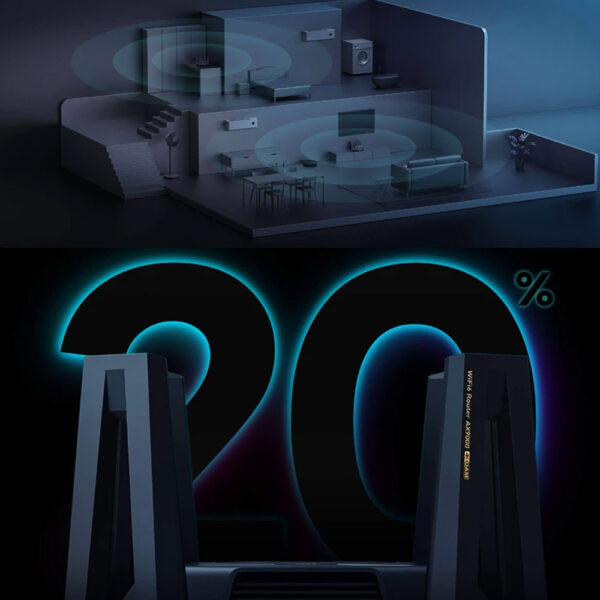روتر بی سیم گیمینگ شیائومی Xiaomi Mi AX9000 Wireless Router