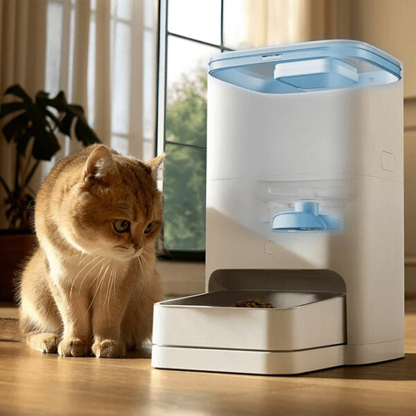 ظرف غذای هوشمند حیوانات خانگی 5 لیتری میجیا شیائومی Xiaomi Smart Pet Food Feeder 2 MJWSQ02