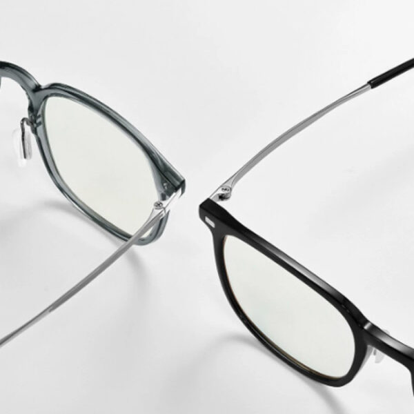عینک کامپیوتر آنتی بلو شیائومی مدل Xiaomi Mijia Anti-Blue Light Glasses Titanium (HMJ03RM)