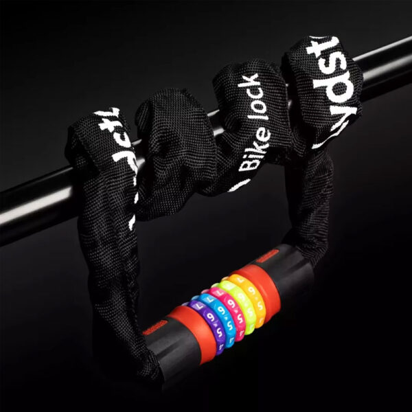 قفل رمزدار دوچرخه رنگین کمانی شیائومی مدل Xiaomi Youpin Lydsto Rainbow Lock Digital Chain Rope Bicycle