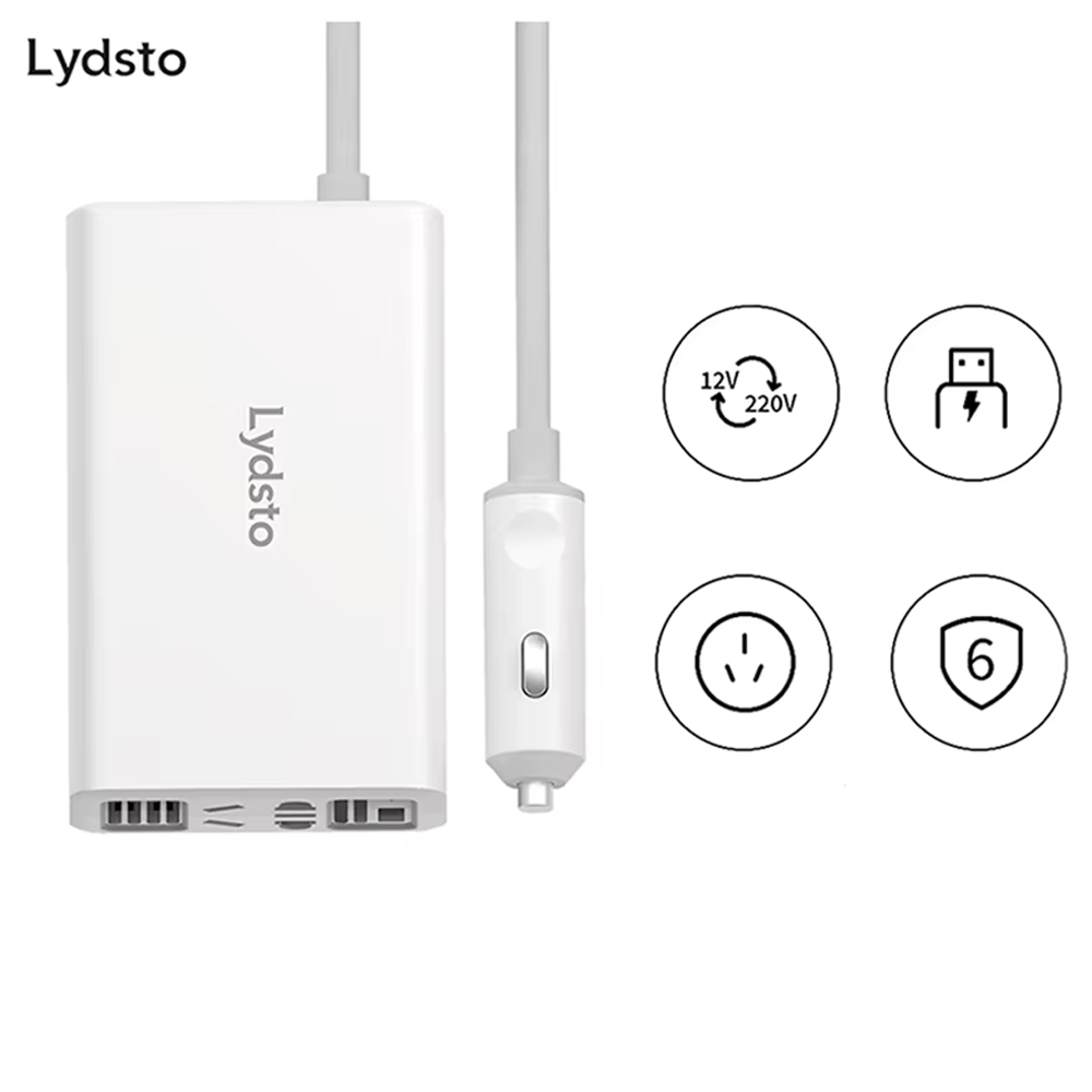 اینورتر و مبدل برق خودرو شیائومی Xiaomi Youpin Lydsto Car Power Inverter Standard YM-CZNBQ01