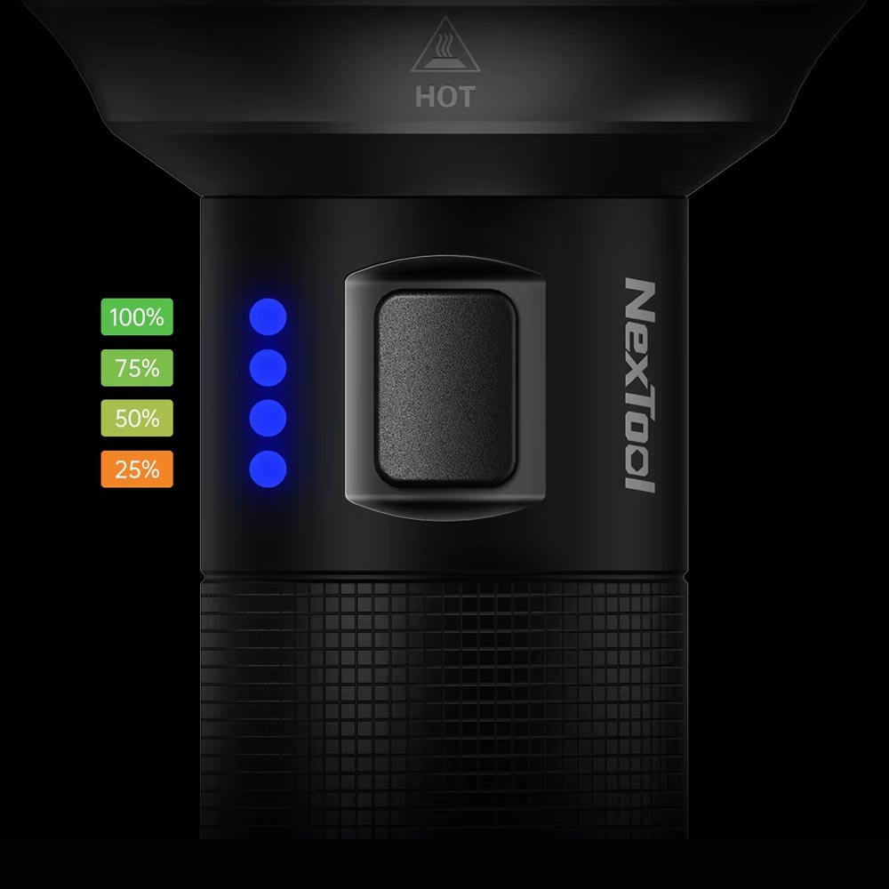 بررسی چراغ قوه NexTool 3600 Lumens Thunder Searching
