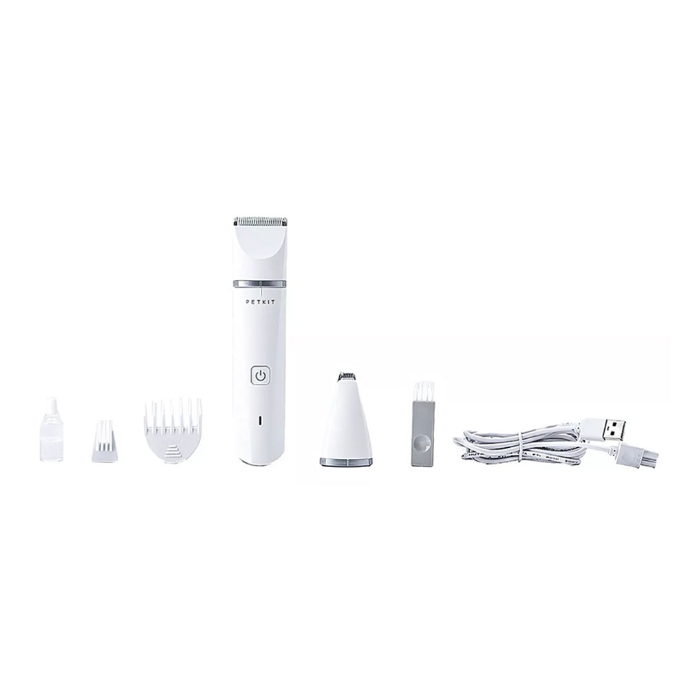 pet set ماشین اصلاح موی بدن و پنجه حیوانات شیائومی Petkit Pet Hair Trimmer 2 in 1 PK401