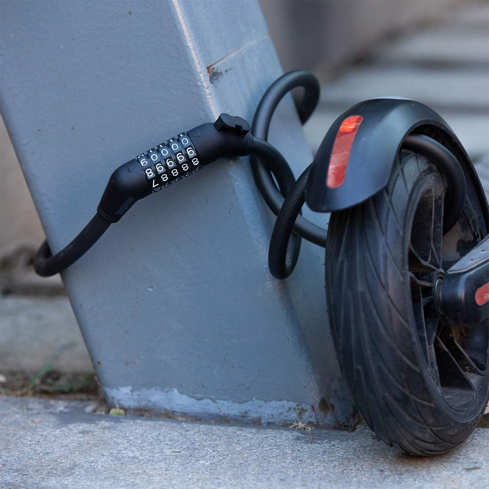 قفل کابلی دوچرخه و اسکوتر Segway Ninebot Password Cable Lock