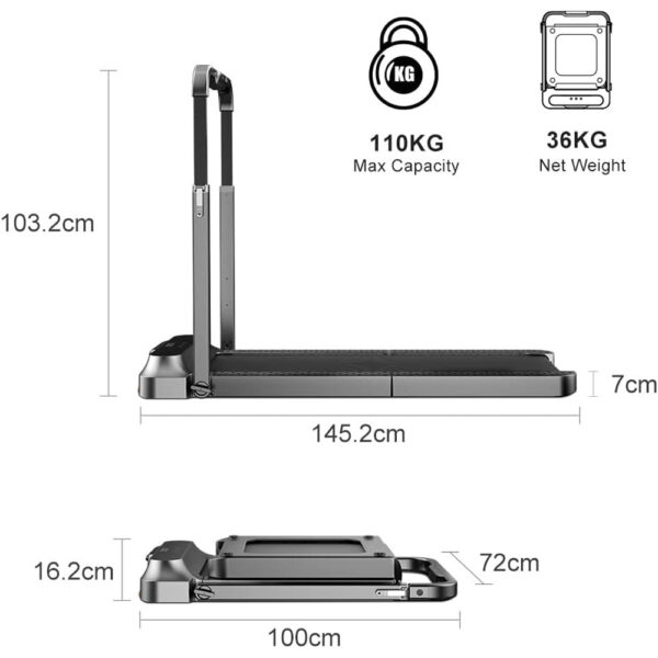 تردمیل تاشوی شیائومی مدل KingSmith Walking Pad R2