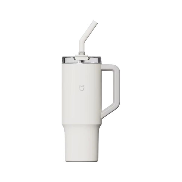 فلاسک ضد زنگ 1 لیتری شیائومی مدل Xiaomi Mijia Straw Cup 1L Stainless Steel