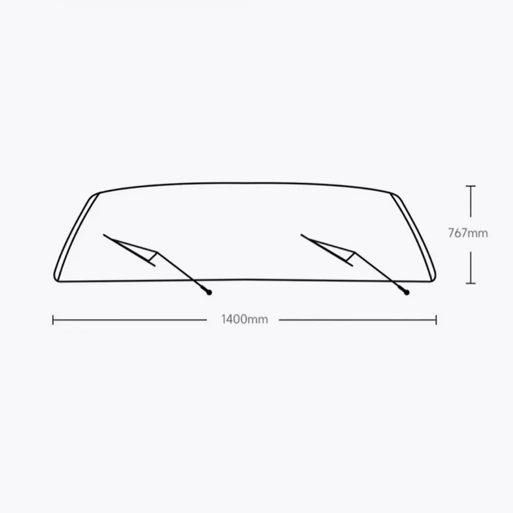 N623-4 چتر آفتابگیر خودرو شیائومی Mijia Car Sunshield Umbrella N623