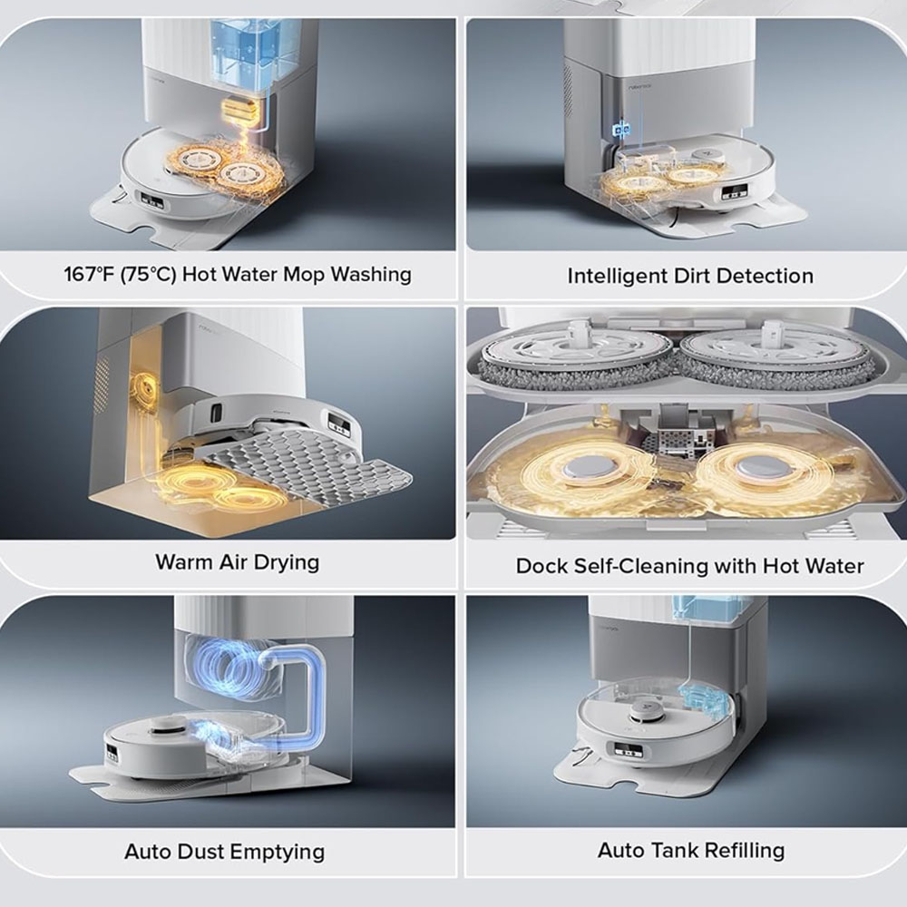 جارورباتیک روبوراک مدل roborock Qrevo Edge Robot Vacuum and Mop