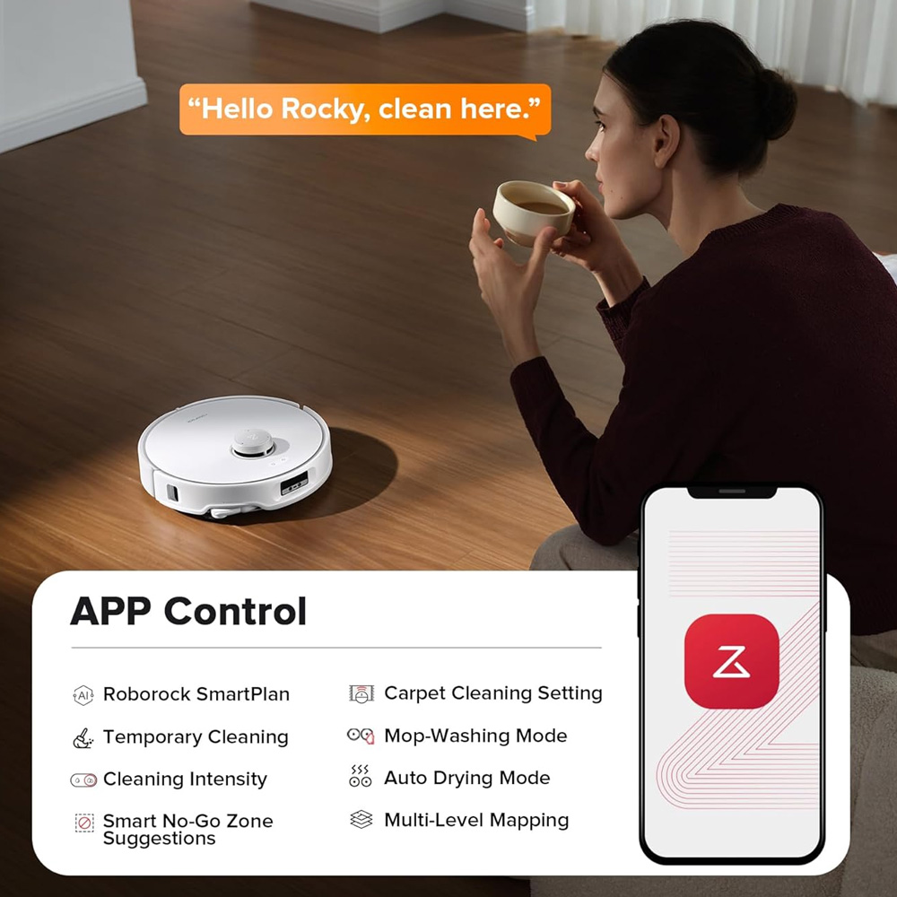 جارورباتیک روبوراک مدل roborock Qrevo Edge Robot Vacuum and Mop