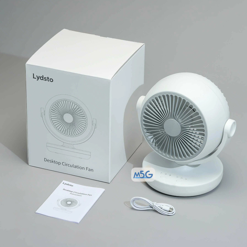 Lydsto-desktop-circulation-fan-14 پنکه رومیزی شیائومی مدل Lydsto desktop circulation fan