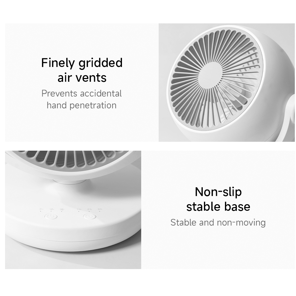 Lydsto-desktop-circulation-fan-5 پنکه رومیزی شیائومی مدل Lydsto desktop circulation fan