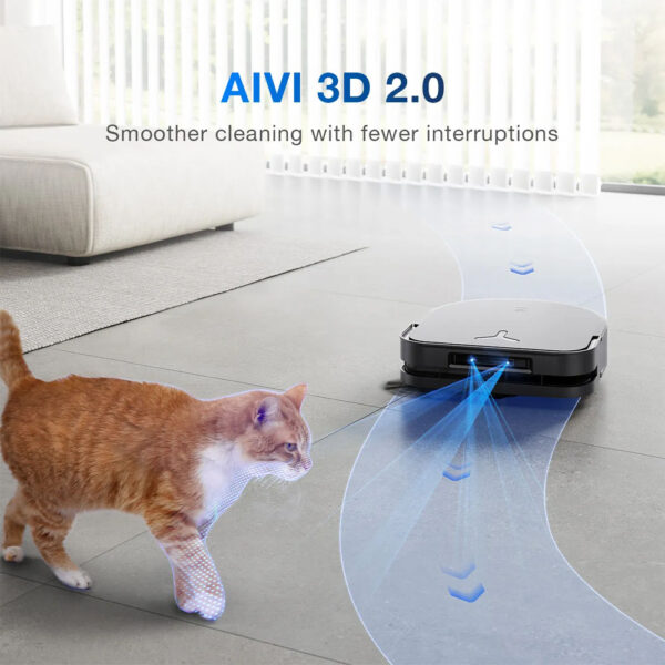 Layer 7 جاروبرقی رباتیک اکووکس مدل ECOVACS DEEBOT X5 PRO OMNI Automated Vacuum Cleaner