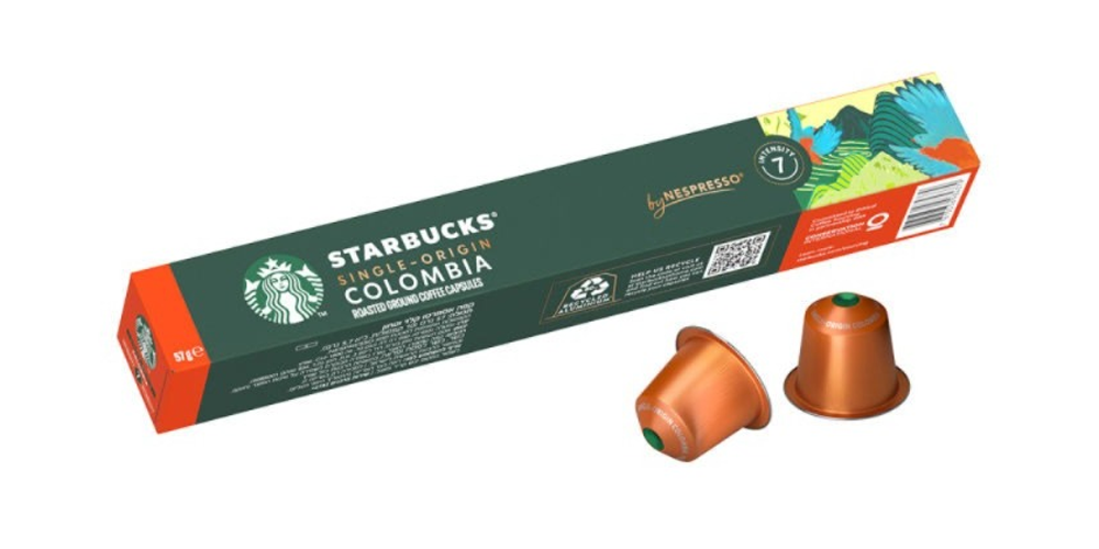 کپسول قهوه استارباکس مدل کلمبیا Starbucks Single-Origin Colombia