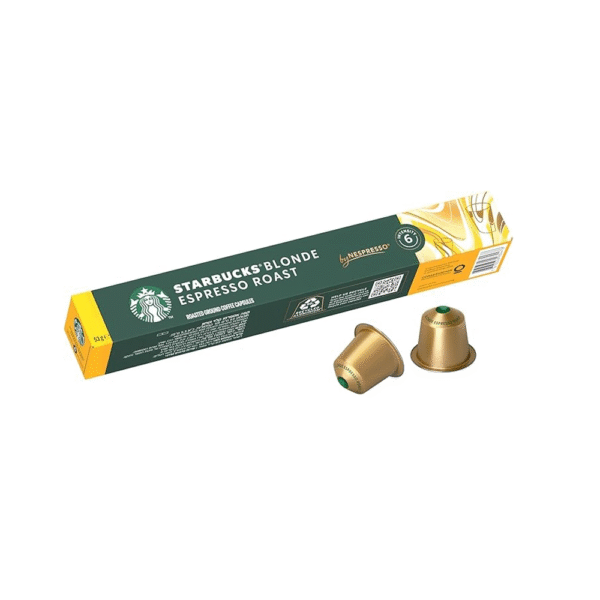 کپسول قهوه استارباکس مدل بلوند اسپرسو روست Starbucks Blonde Espresso Roast