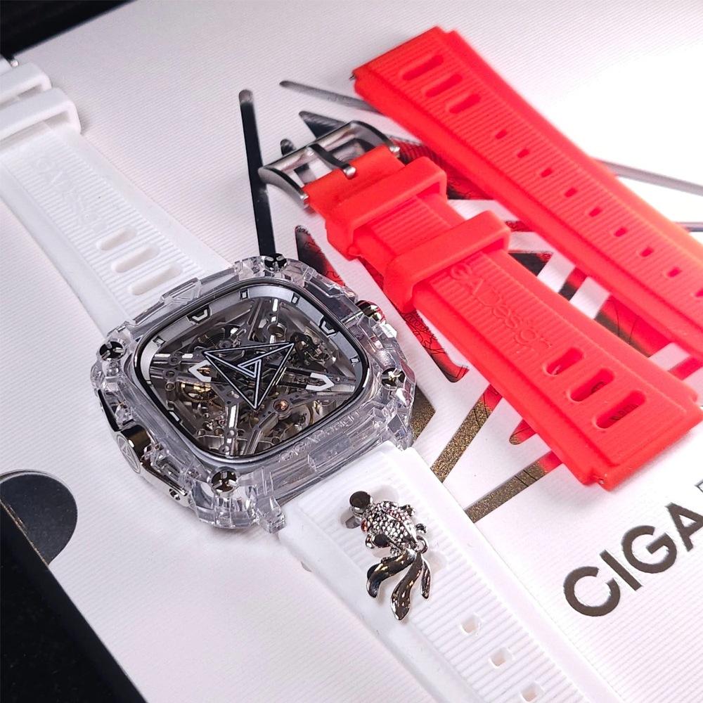 بند سیلیکونی ساعت مکانیکال Ciga Design