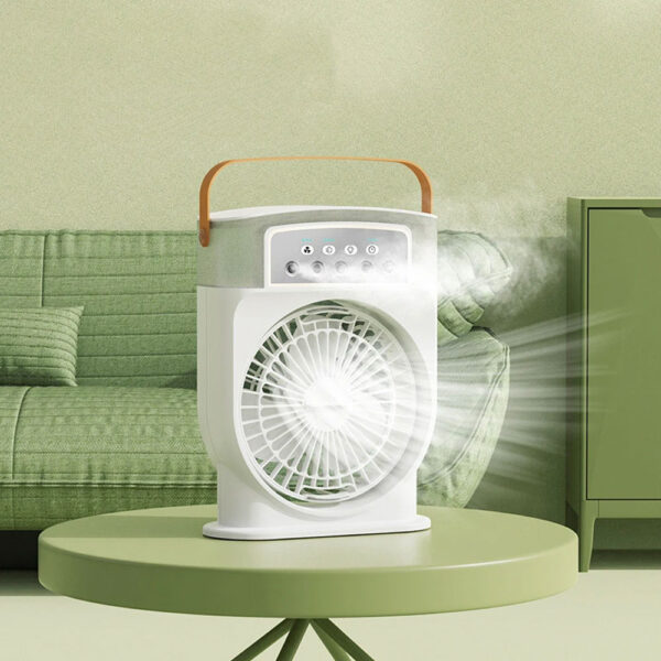 پنکه رومیزی مه پاش شارژی مدل Mini portable cooling fan