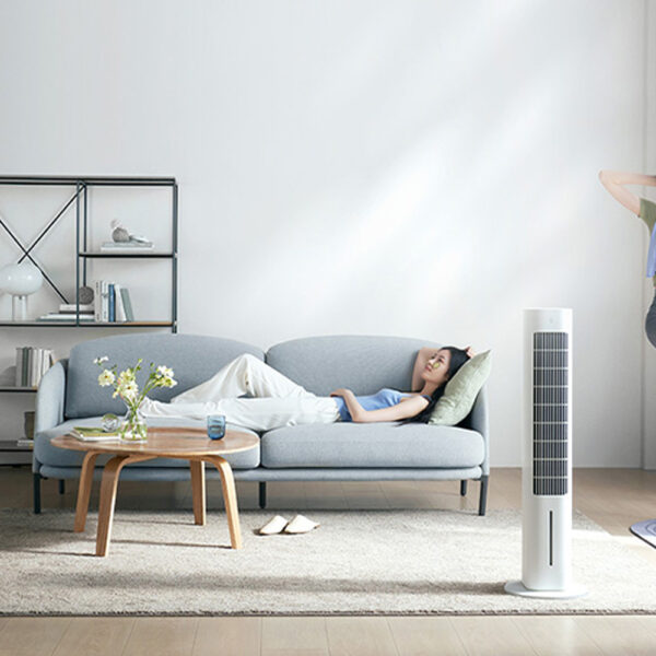 معرفی پنکه برجی تبخیری هوشمند شیائومی Mijia Evaporative Tower Cooling Fan ZFSLFS01DM