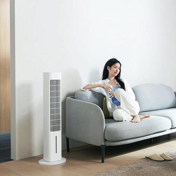 معرفی پنکه برجی تبخیری هوشمند شیائومی Mijia Evaporative Tower Cooling Fan ZFSLFS01DM