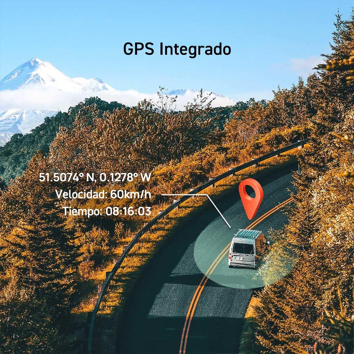 دوربین فیلم برداری خودرو شیائومی مدل 70mai Dash Cam A800S