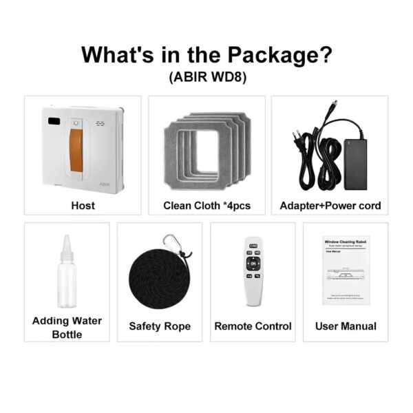 معرفی شیشه پاک کن رباتیک شیائومی مدل Xiaomi Lydsto Window Cleaner Robot WL07