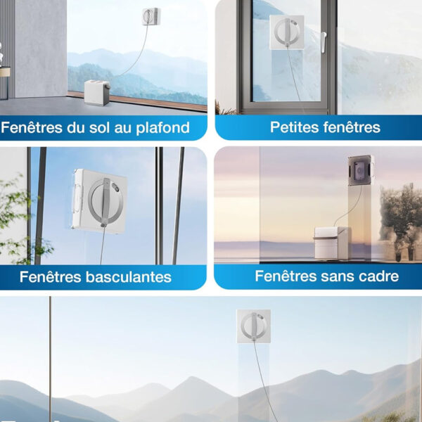 معرفی ربات شیشه پاک کن اکووکس مدل Ecovacs WINBOT W2 OMNI