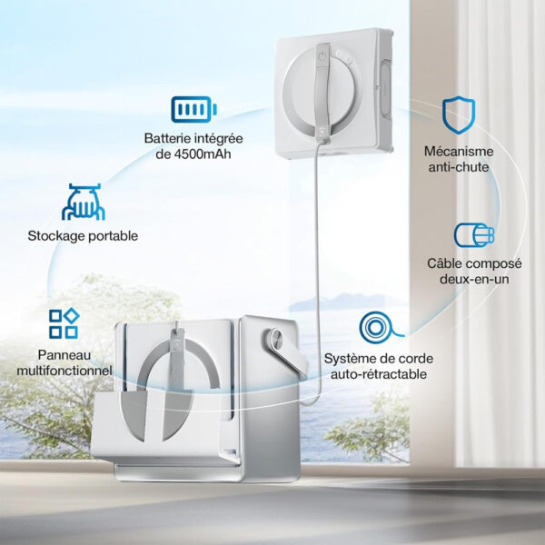 معرفی ربات شیشه پاک کن اکووکس مدل Ecovacs WINBOT W2 OMNI