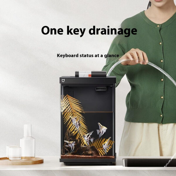 آکواریوم هوشمند شیائومی مدل Xiaomi Mijia Smart Desktop Fish Tank Aquarium 10L MYG200