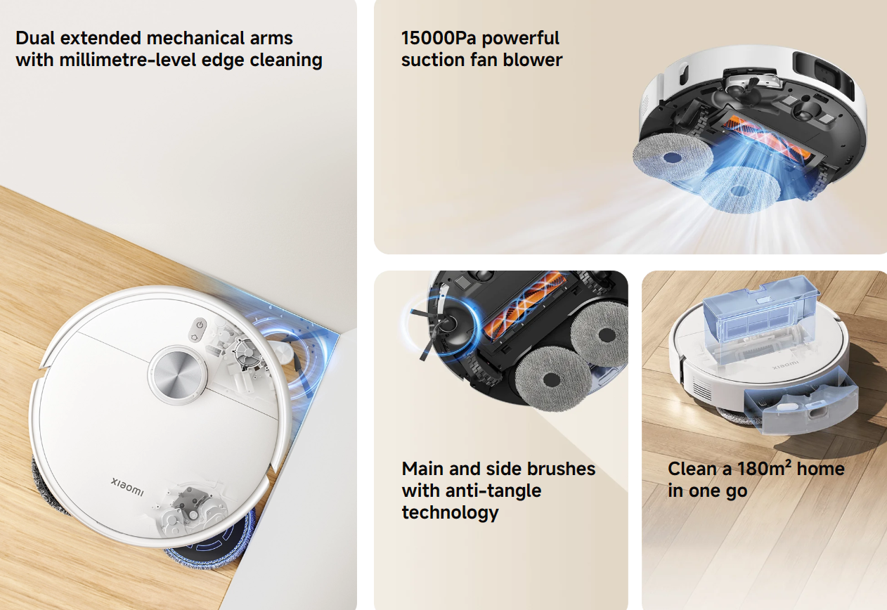 جارورباتیک شیائومی مدل Xiaomi Robot Vacuum S40 pro