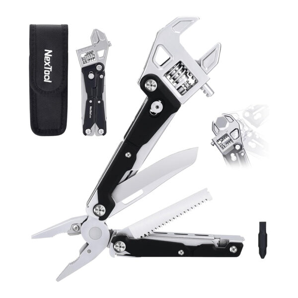 معرفی آچار فرانسه چندکاره مدل Nextool Adjustable Wrench Pilers W4 NE20362